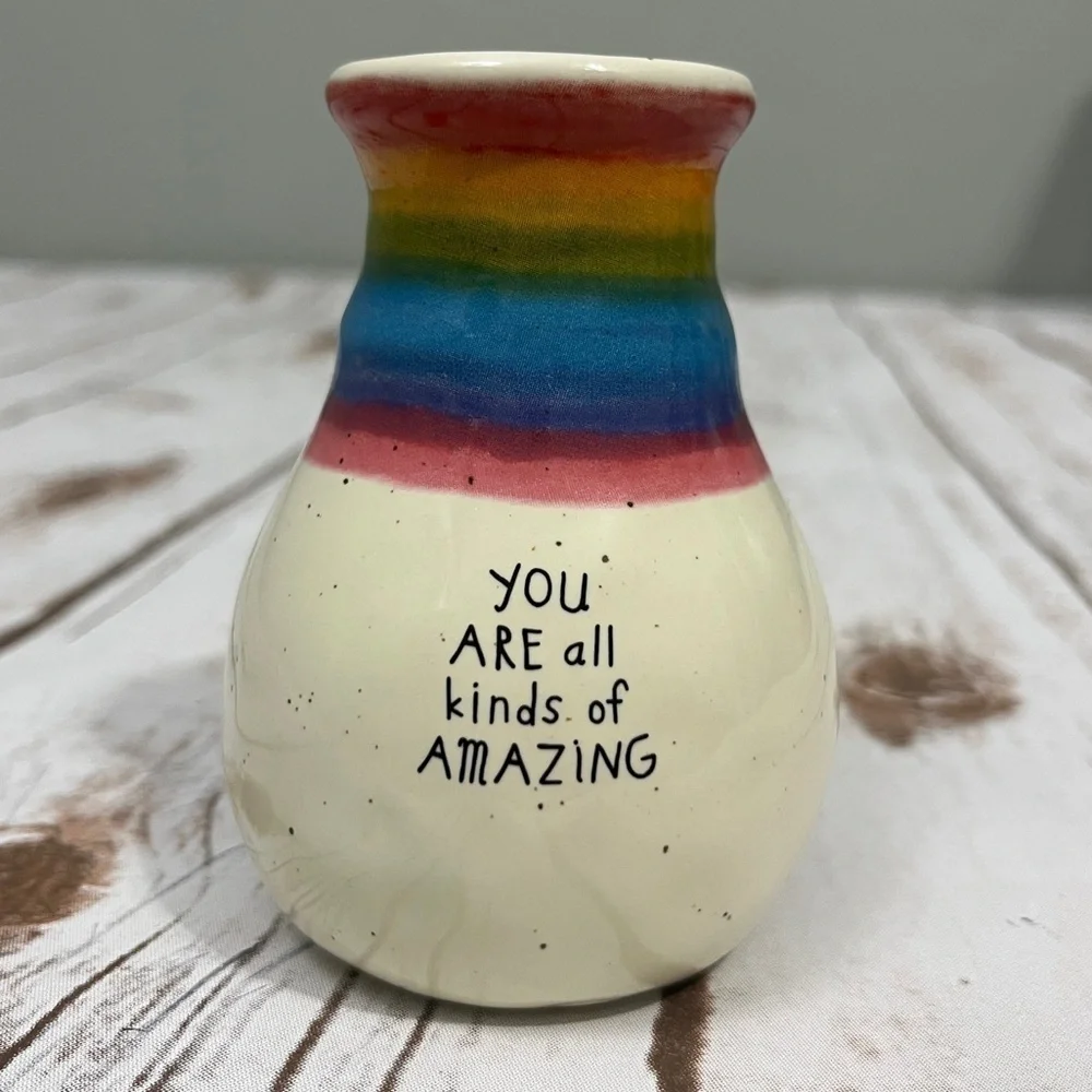 Natural Life Vase You Are‎ All Kinds Of Amazing